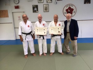 Promotion 5 ème dan kobudo